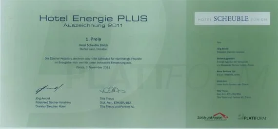 Sustainability Certificate